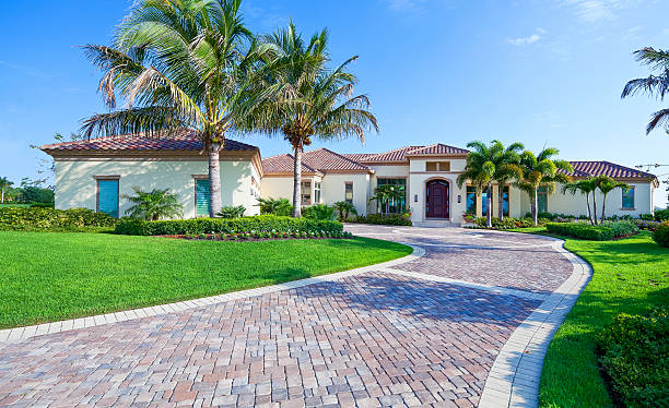 Permeable Paver Driveway in Kensington, CT